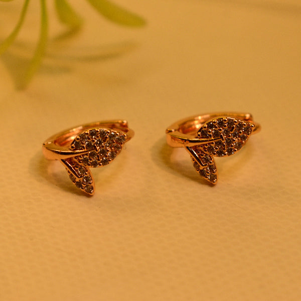Unique Design Gold Plated Real Stones Earrings for Girls/Women