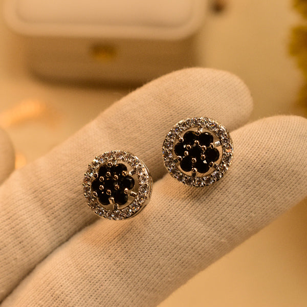 Elegant Design Silver Plated Real Stones Tops For Girls/women