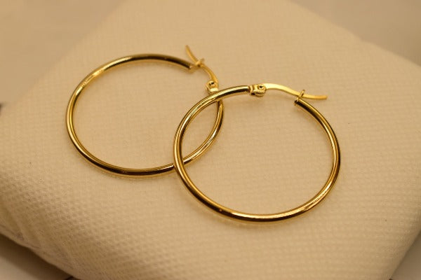 Elegant Design 28mm Baliyan Earrings For Girls/Women