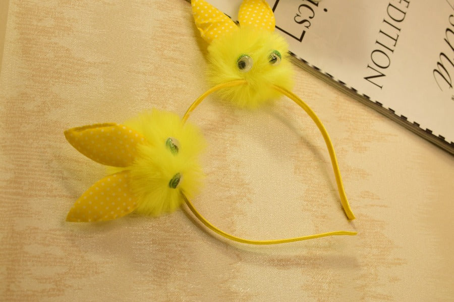 Elegant Bunny Style Colorful Hair Bands for Kids/Girls