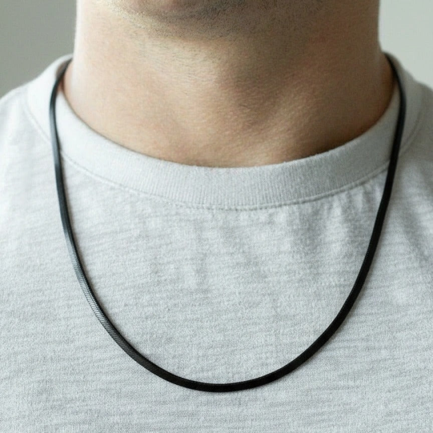 Glamorous Unique Design 18 inch Snake Chain for Men