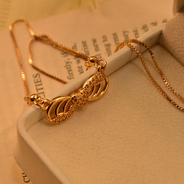 Charming Design Gold Plated Crystal Stones Pendant for Girls/Women