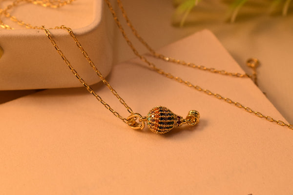 Charming Design Gold Plated Crystal Stones Pendant for Girls/Women