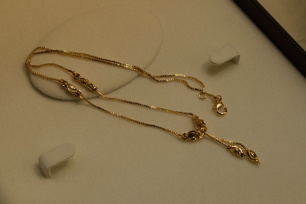 Luminous Unique Design Gold Plated Pendant for Girls/Women