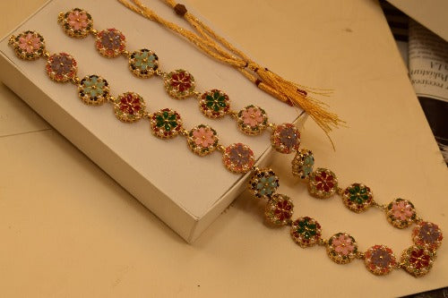 Fancy Design Golden Multicolurs stones for Girls/Women
