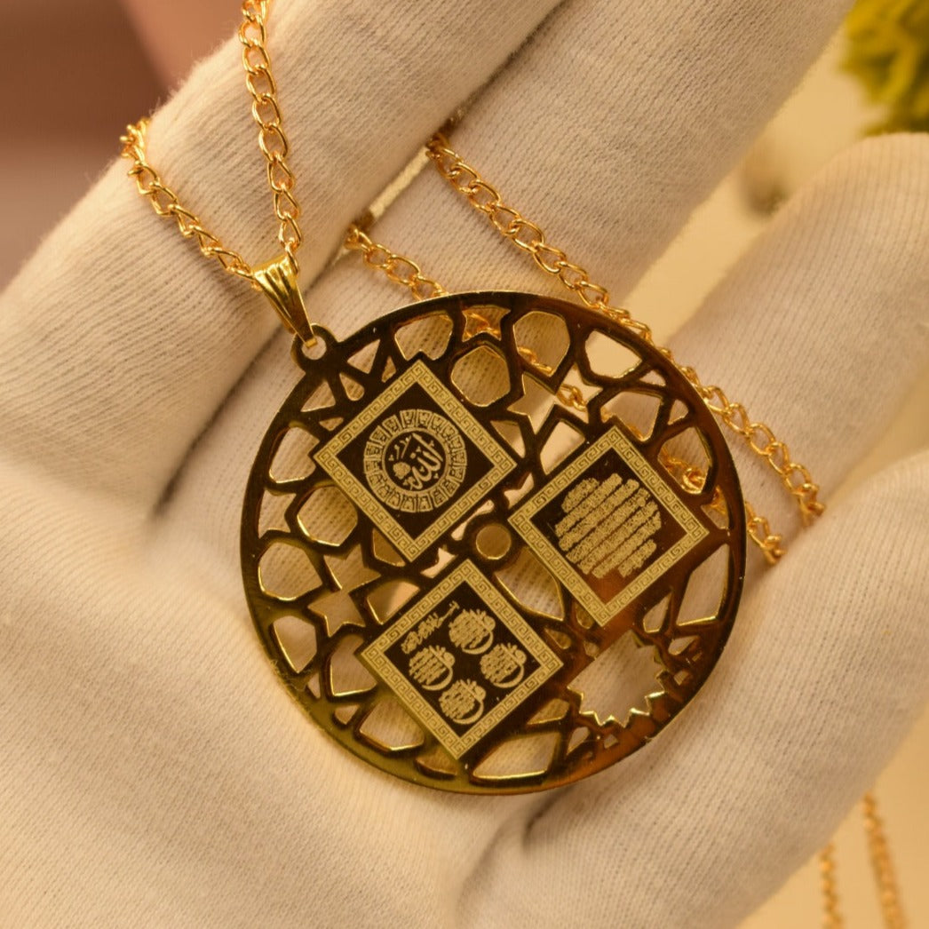 Elegant Allah Locket Design By Meerzah for Girls/Women