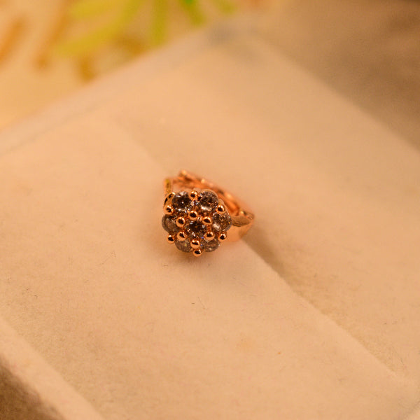 Charming Unique Design Crystal Stones Nose Ring for Girls/Women