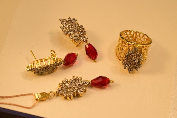 Unique Golden Necklace Sets for Girls/Women