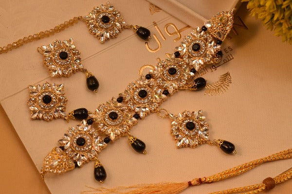 Beautiful Real Stone Choker Set for Girls/Women