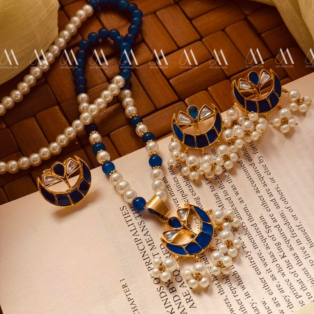 24K Gold Plated Real Zircon Stones Jarao Choker Set for Girls/Women