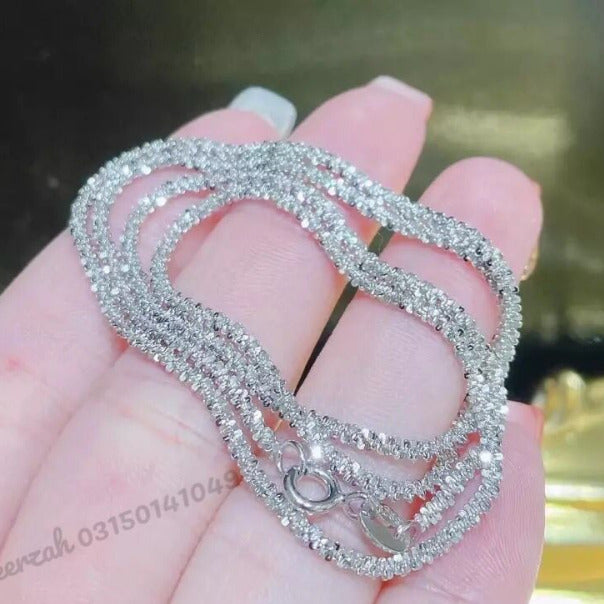Beautiful Silver Coated Chain for Girls/Women