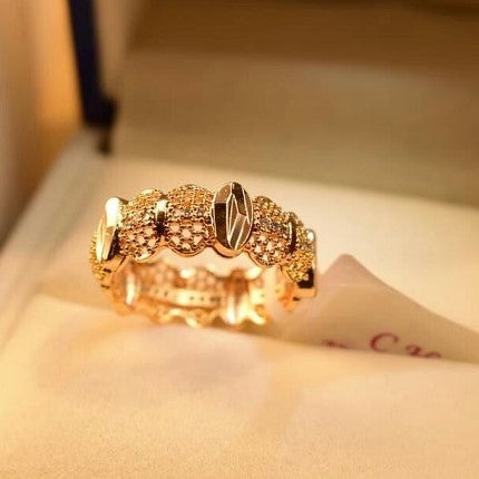 Beautiful Gold Plated zircon Ring for Girls/Women - Meerzah