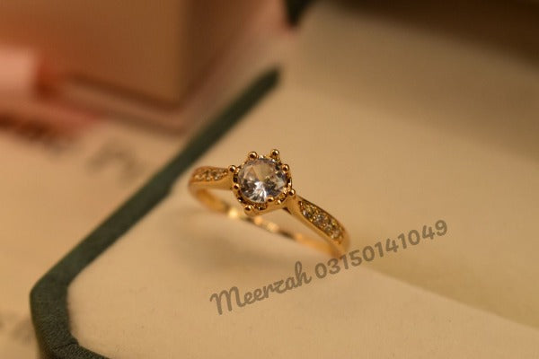 gold diamond rings for girls