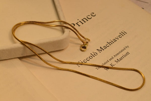 18K Gold Plated Stylish Chain for Girls/Women