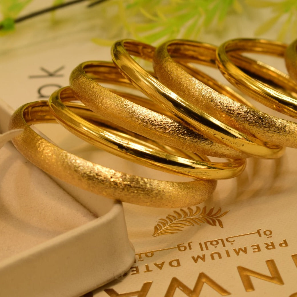 Elegant Fancy Golden Bangle Sets for Girls/Women