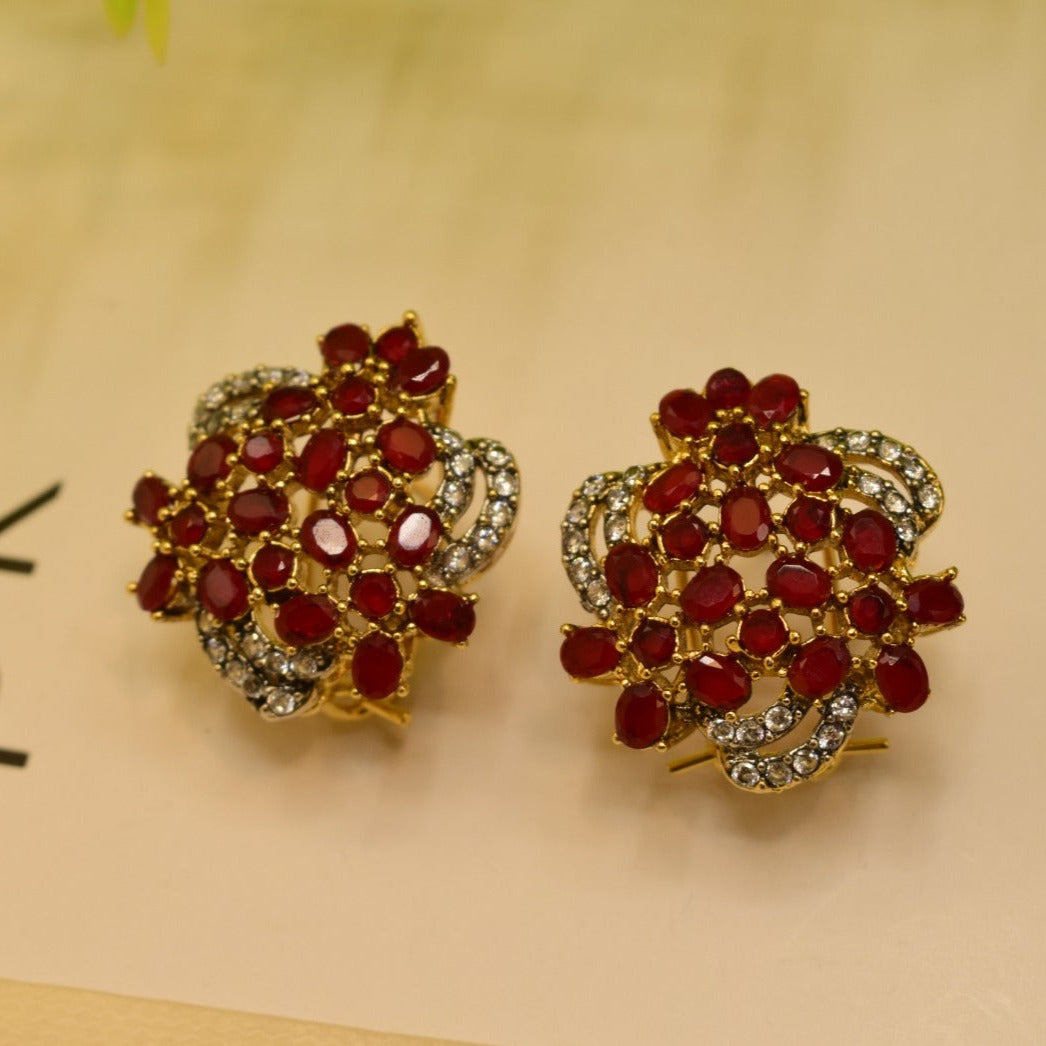 Elegant Design Real Stone Earrings For Girls/women.