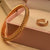 24K One Dip Indian Gold Plated Fancy Bangles With Adjustable Ring  for Girls/Women