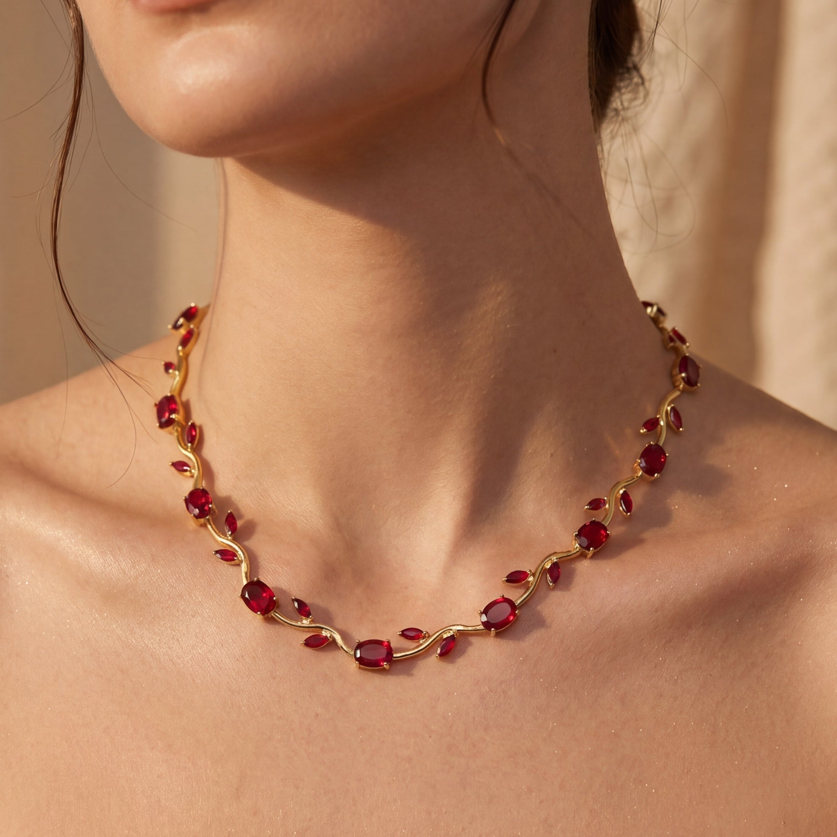 Charming Tulip Necklace For Girls/Women