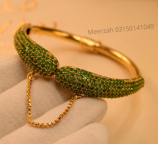 Gorgeous Luminous Real Stones Bangle for Girls/Women