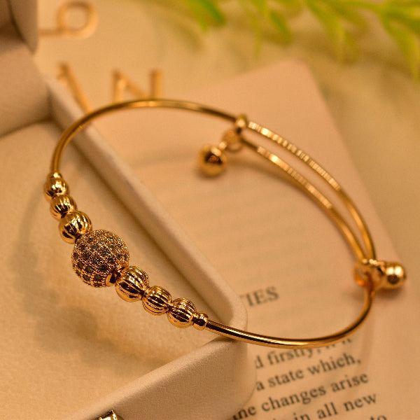 Luminous Design Gold Plated Crystal Stones Bracelet for Girls/Women