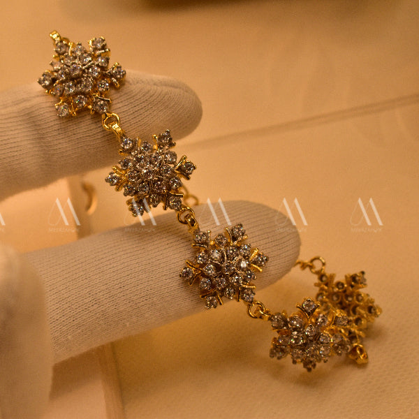 Beautiful Design Gold Plated Real Stones Bracelet for Girls/Women