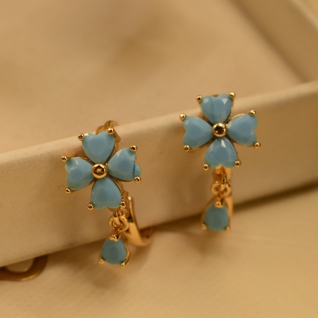 Elegant Design Gold Plated Earrings For Girls/women