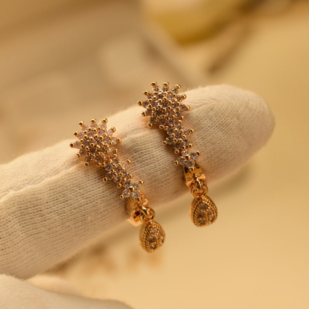 Simple Gold Earrings Latest Designs Gold Earring Design Simple