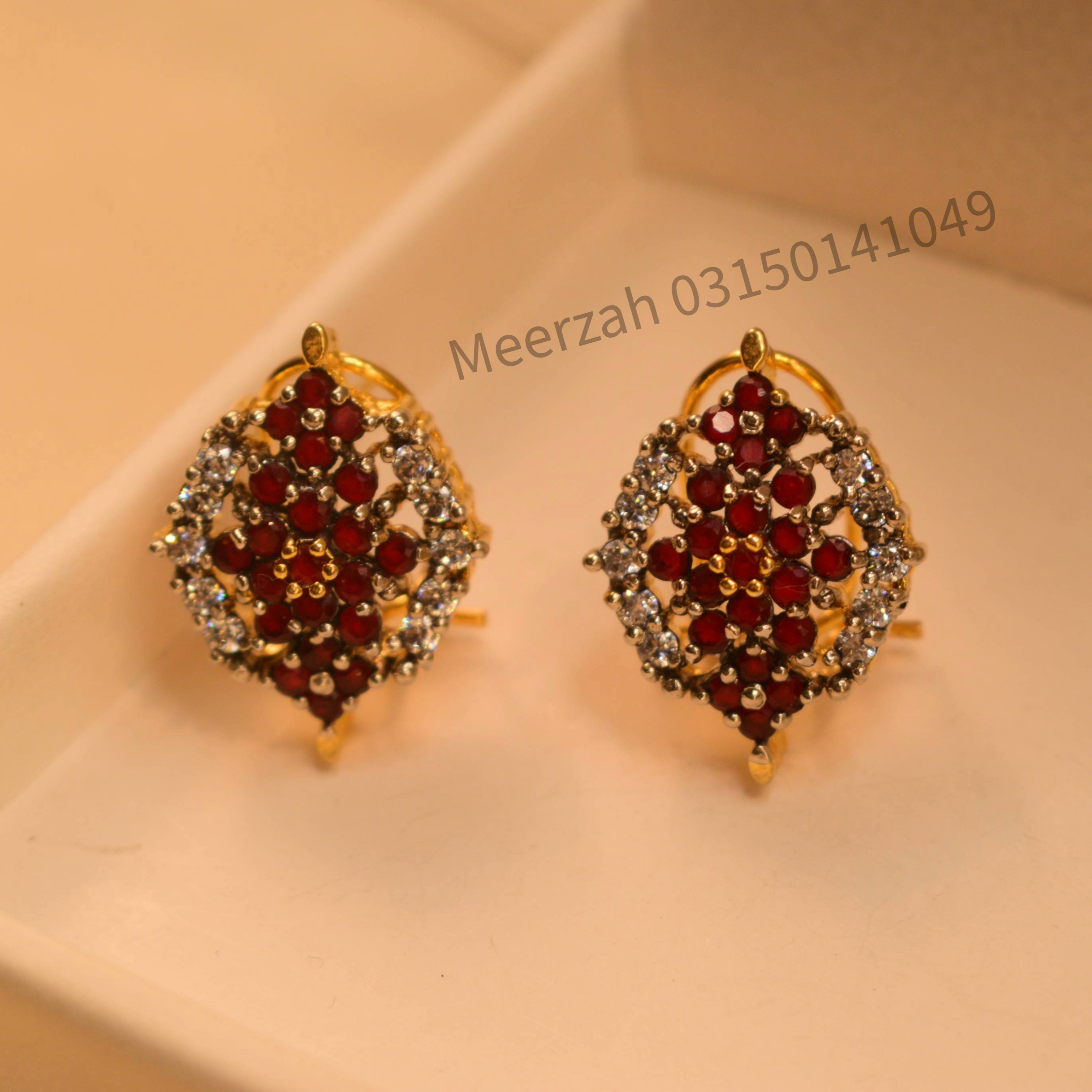 Glamorous Elegant Design Real Stones Earrings For Girls/women