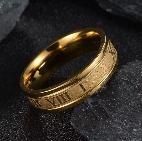 Fancy Unique Design Gold Plated Ring For Boys/Men