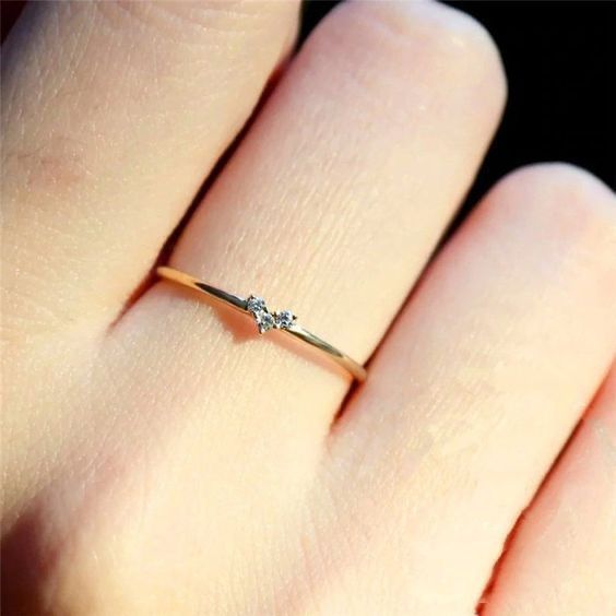 Solid 925 Chandi 1.90 grams 18K Gold Plated Ring