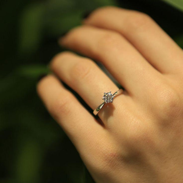 Solid 925 Chandi 2.4 grams 18K Gold Plated Ring