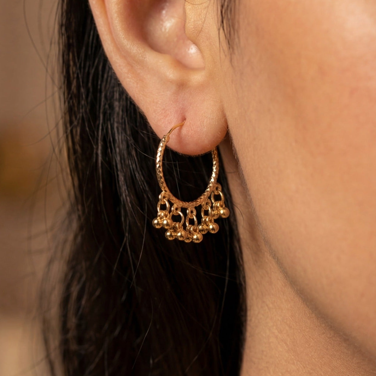 Luxury Unique Design Gold Plated Earrings For Girls/women