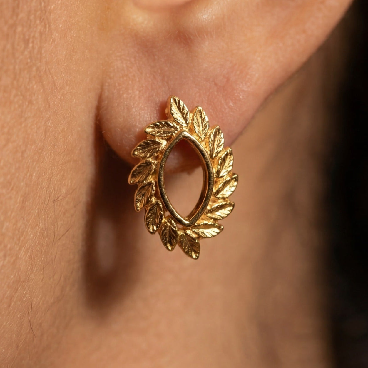 Stylish Unique Design Gold Plated Earrings For Girls/women