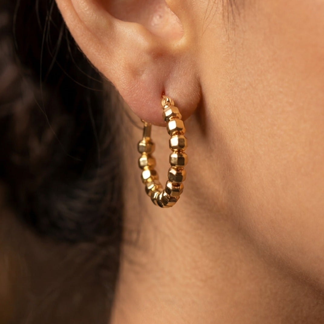 Sparkling Unique Design Gold Plated Earrings For Girls/women