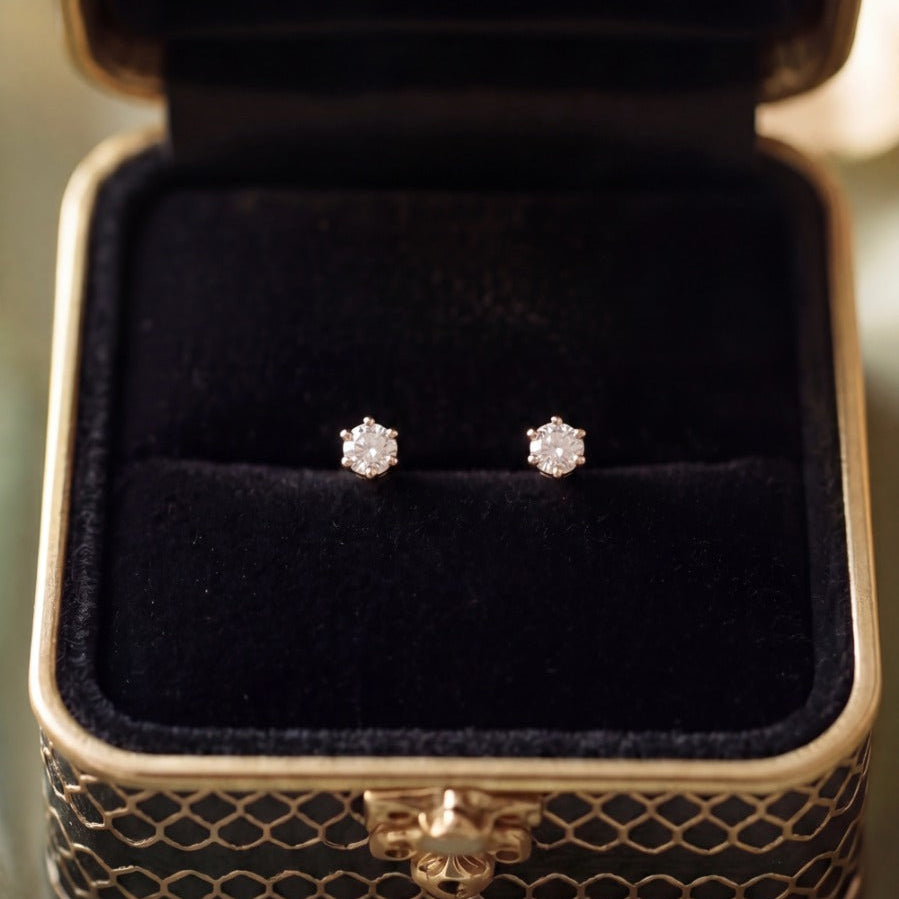 Luminous Design Gold Plated Crystal Stones Earrings For Girls/women