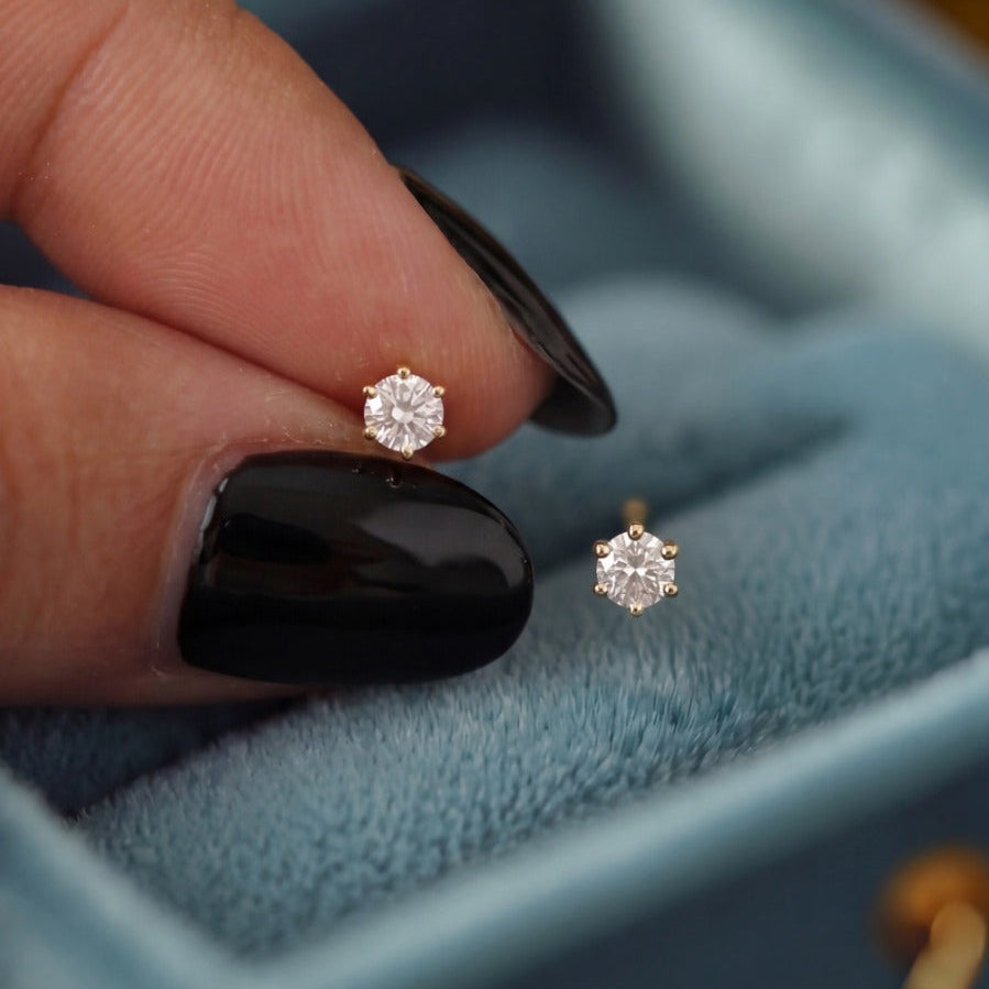 Luminous Design Gold Plated Crystal Stones Earrings For Girls/women