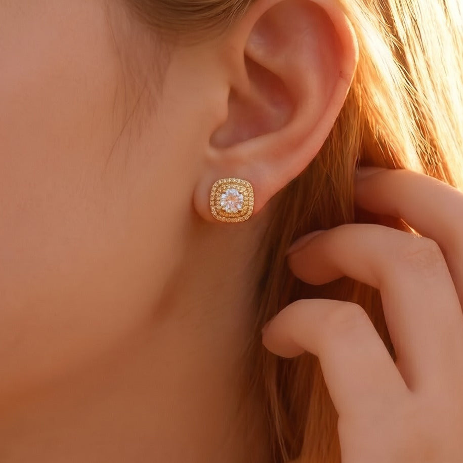 Gorgeous Unique Design Gold Plated Earrings For Girls/Women