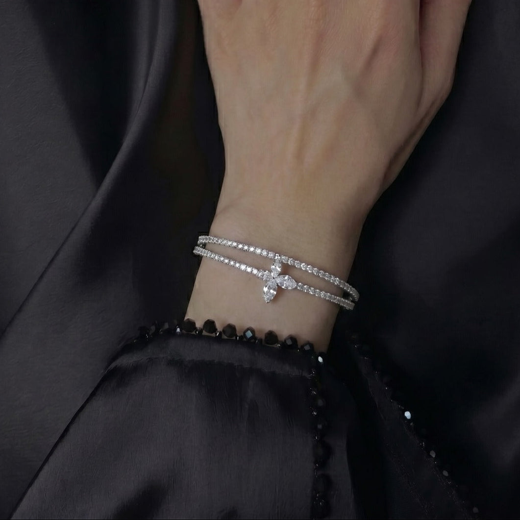 Luminous Unique Design Crystal Stones Bracelet For Girls/Women