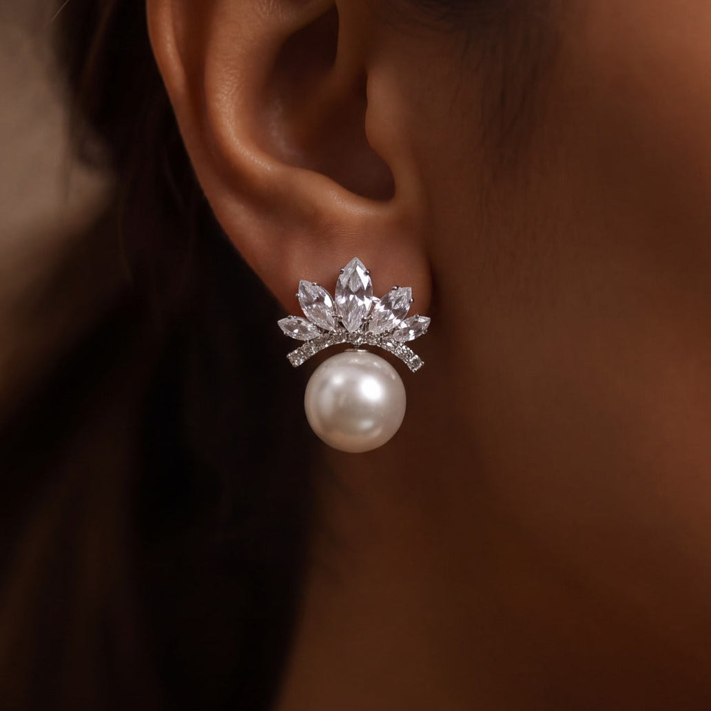 Luxury Unique Design Crystal Stones Earrings For Girls/women