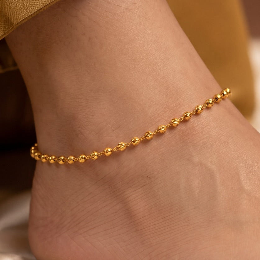 Sparkling Unique Design Chain Anklet for Girls/Women