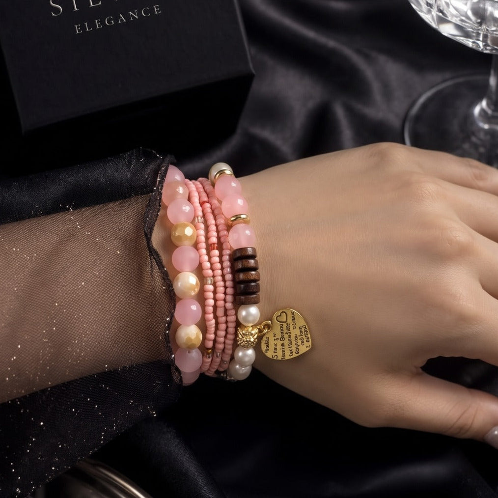 Gorgeous Design Gold Plated Pearls  Bracelet for Girls/Women