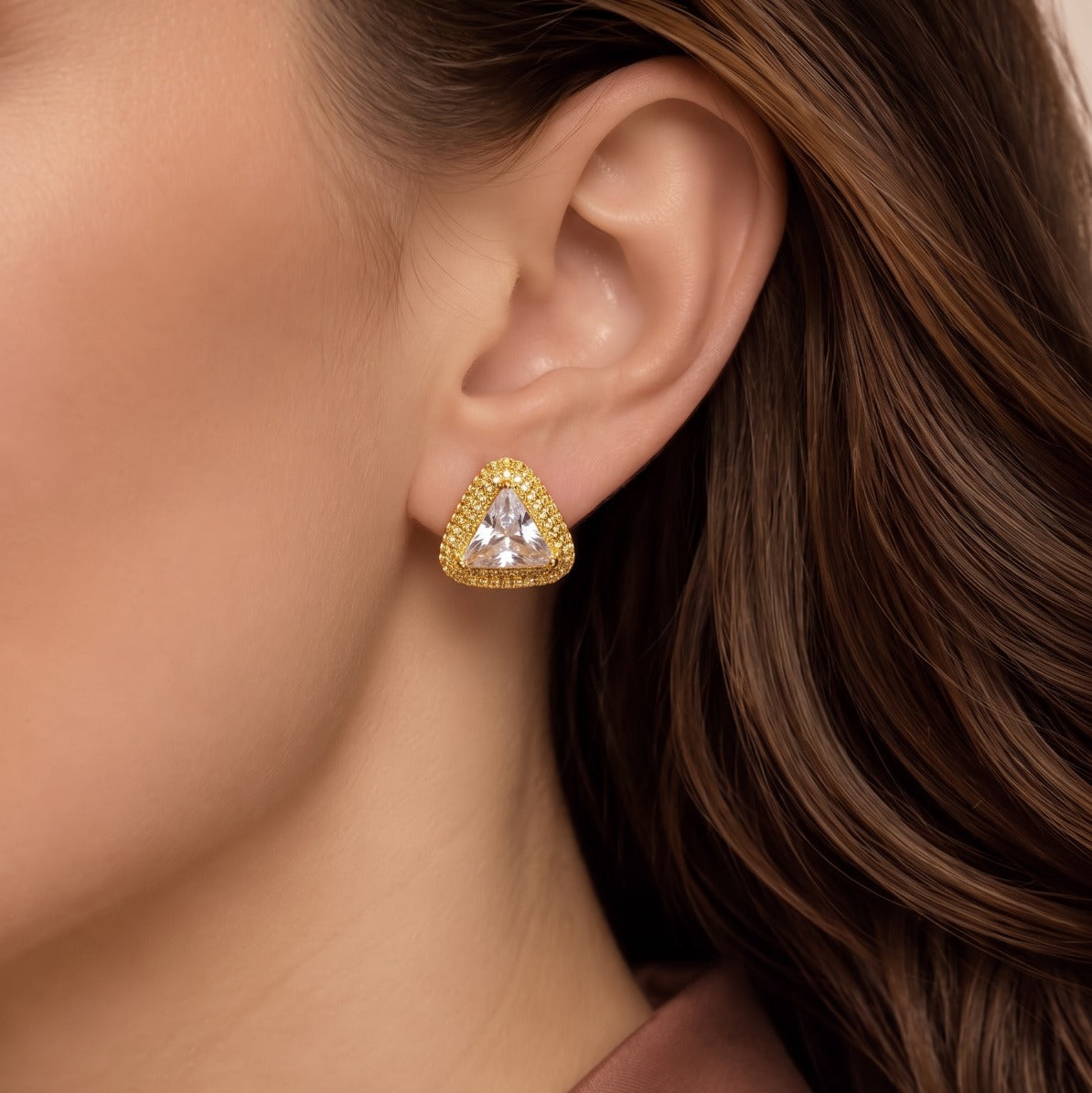 Fancy Unique Design Crystal Stones Earrings For Girls/Women