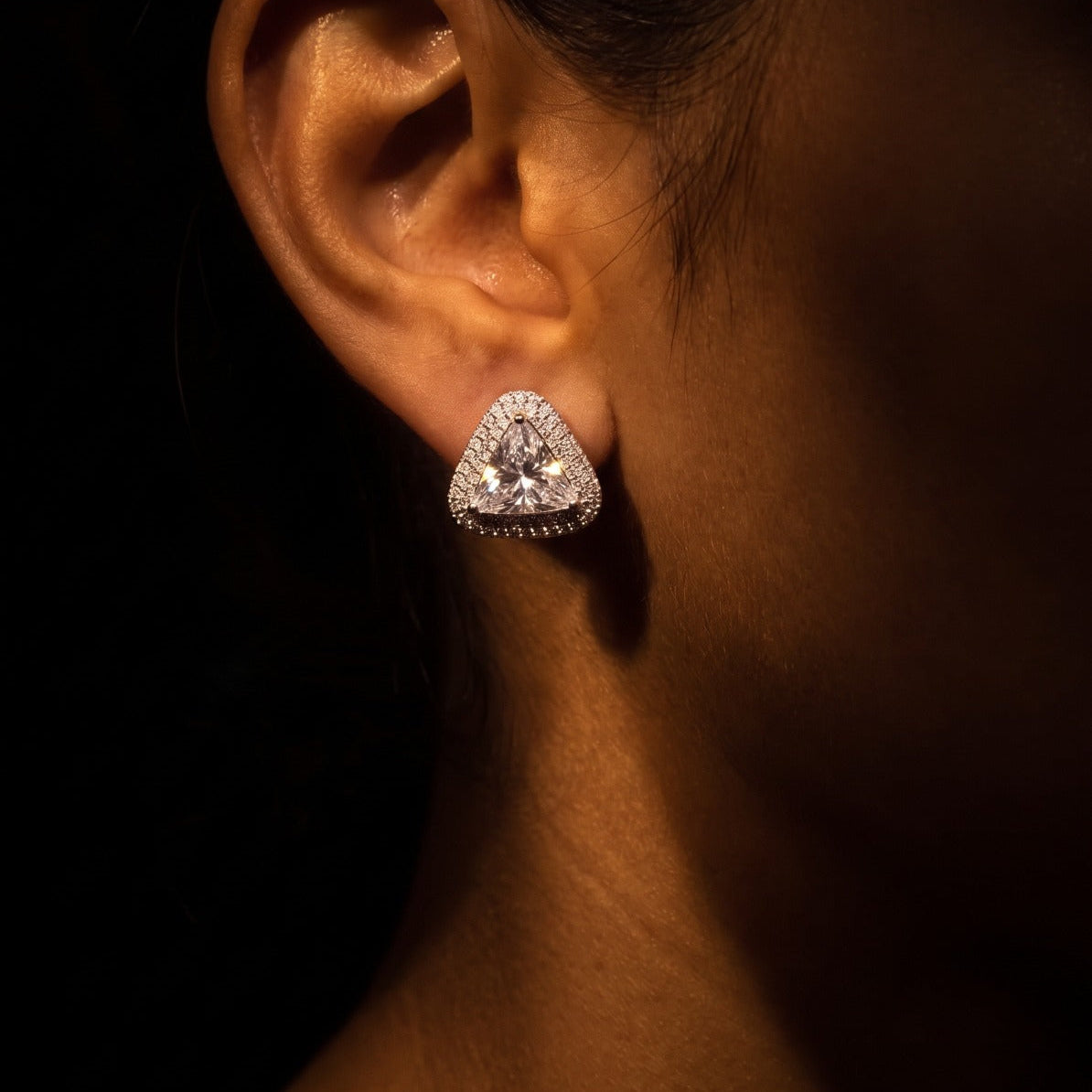 Fancy Unique Design Crystal Stones Earrings For Girls/Women