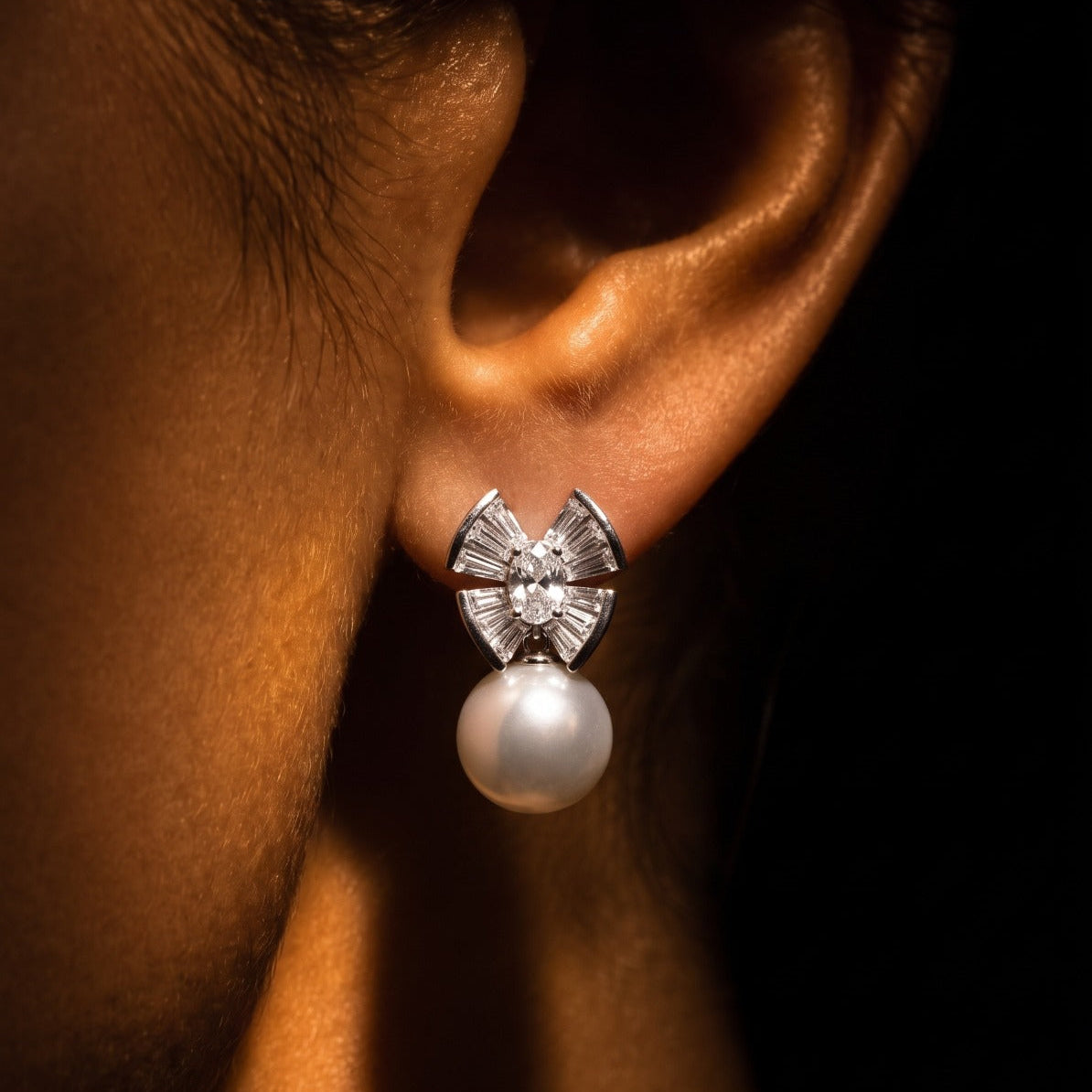 Beautiful Unique Design Crystal Stones Earrings For Girls/Women