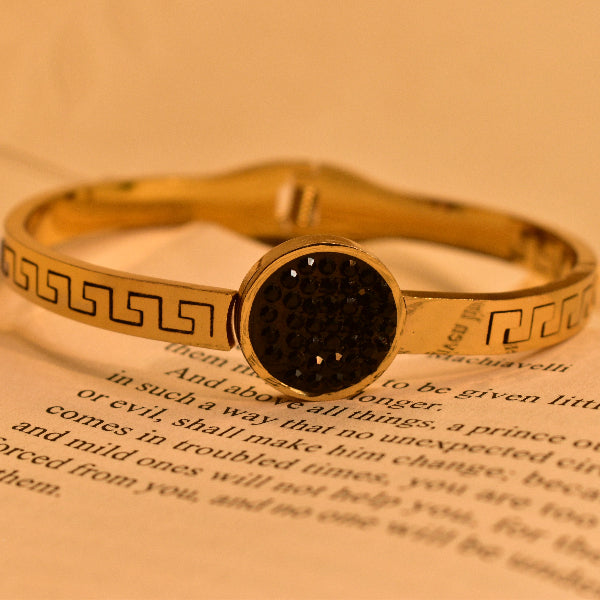 Dazzling Design Gold Plated Crystal Stones Bracelet for Girls/Women