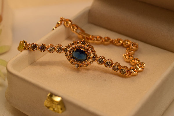 Dazzling Unique Design Crystal Stones Bracelet for Girls/Women