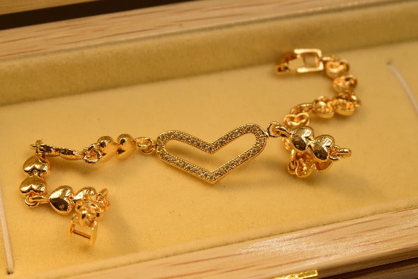 Unique Design Golden Bracelet for Girls/Women