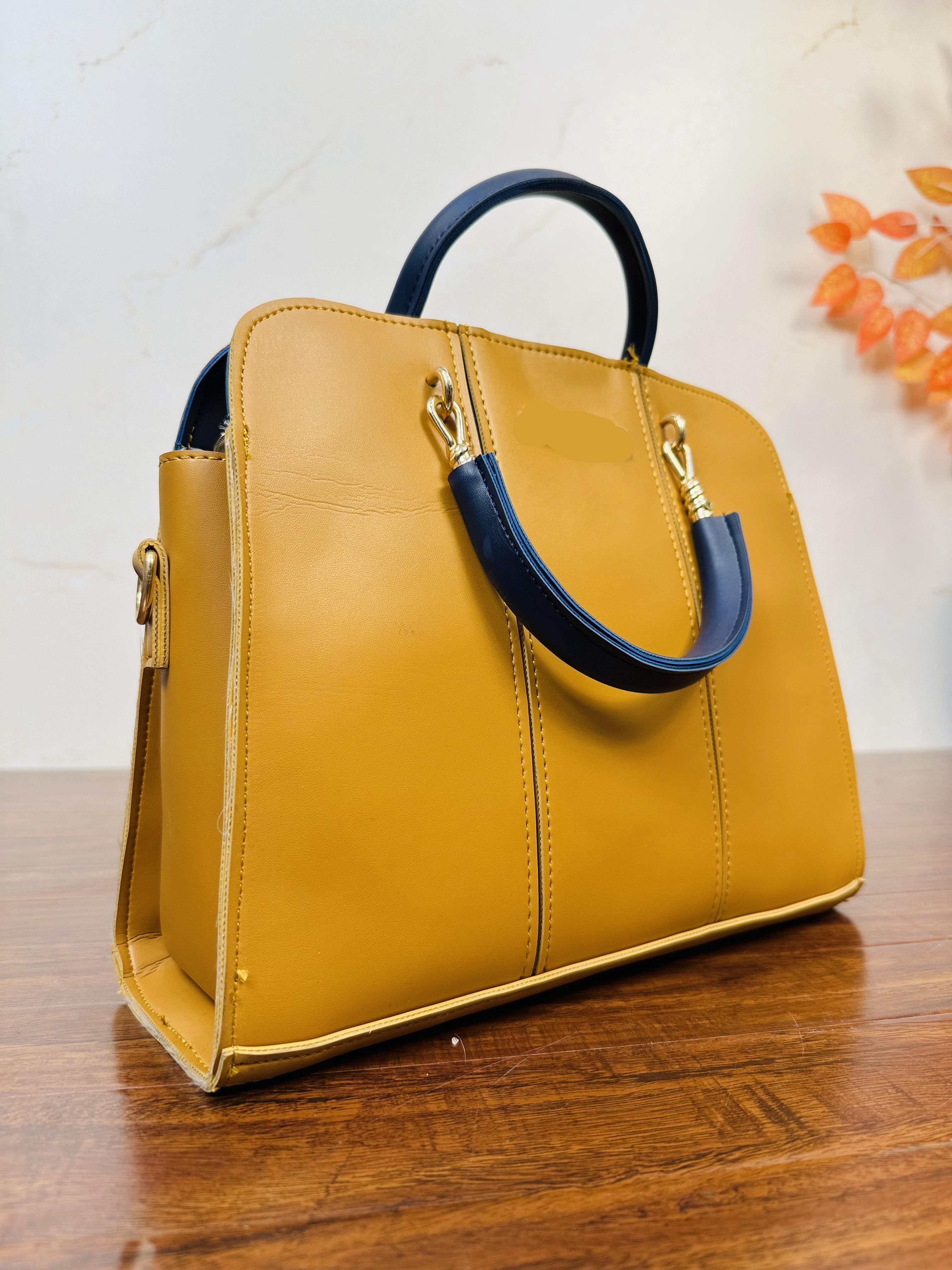 Beautiful Camel Color Handbag For Girls/Women