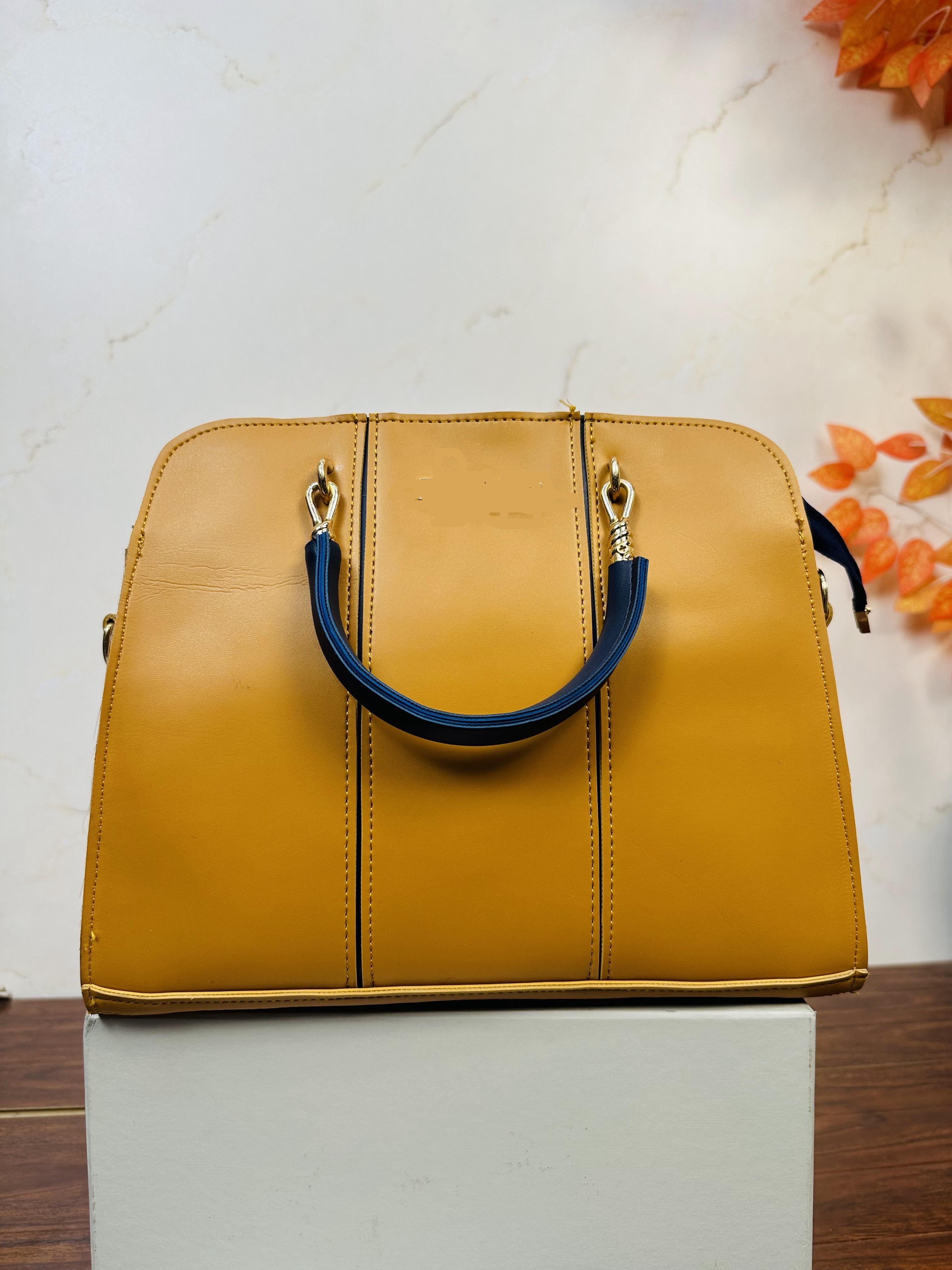 Beautiful Camel Color Handbag For Girls/Women