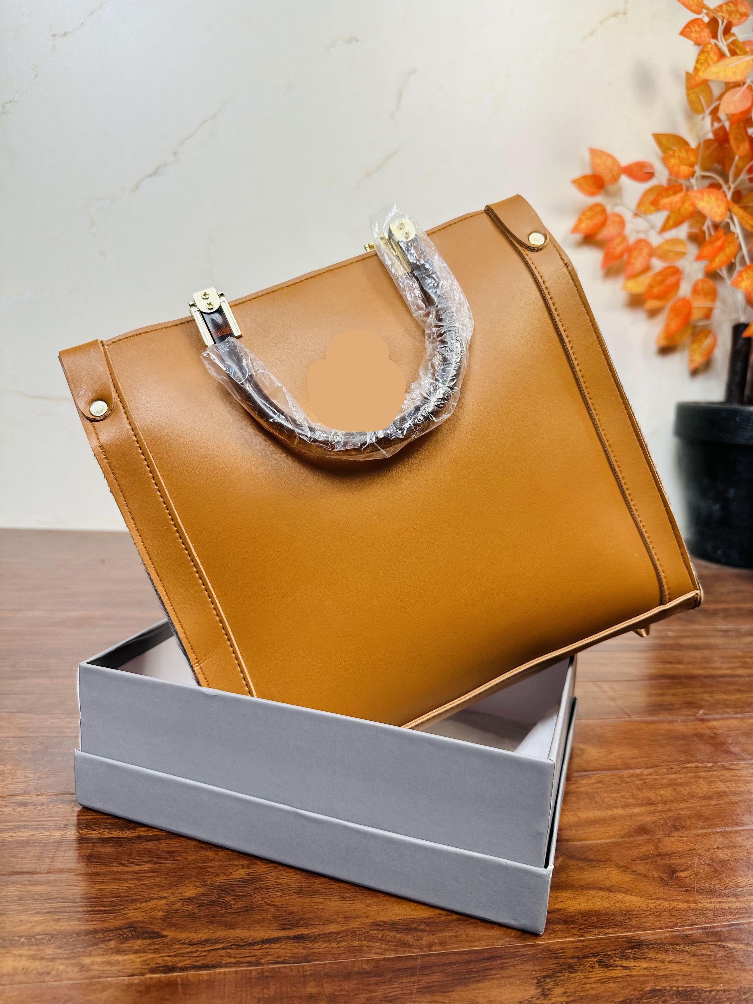 Stylish Brown Color Handbag For Girls/Women